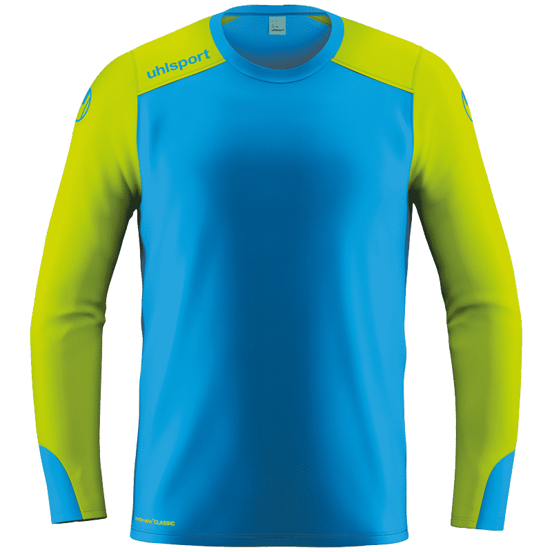 Geplooid Volwassenheid Gematigd Uhlsport Torwart Blauw-Geel Keepersshirt - KeepersTalent.nl